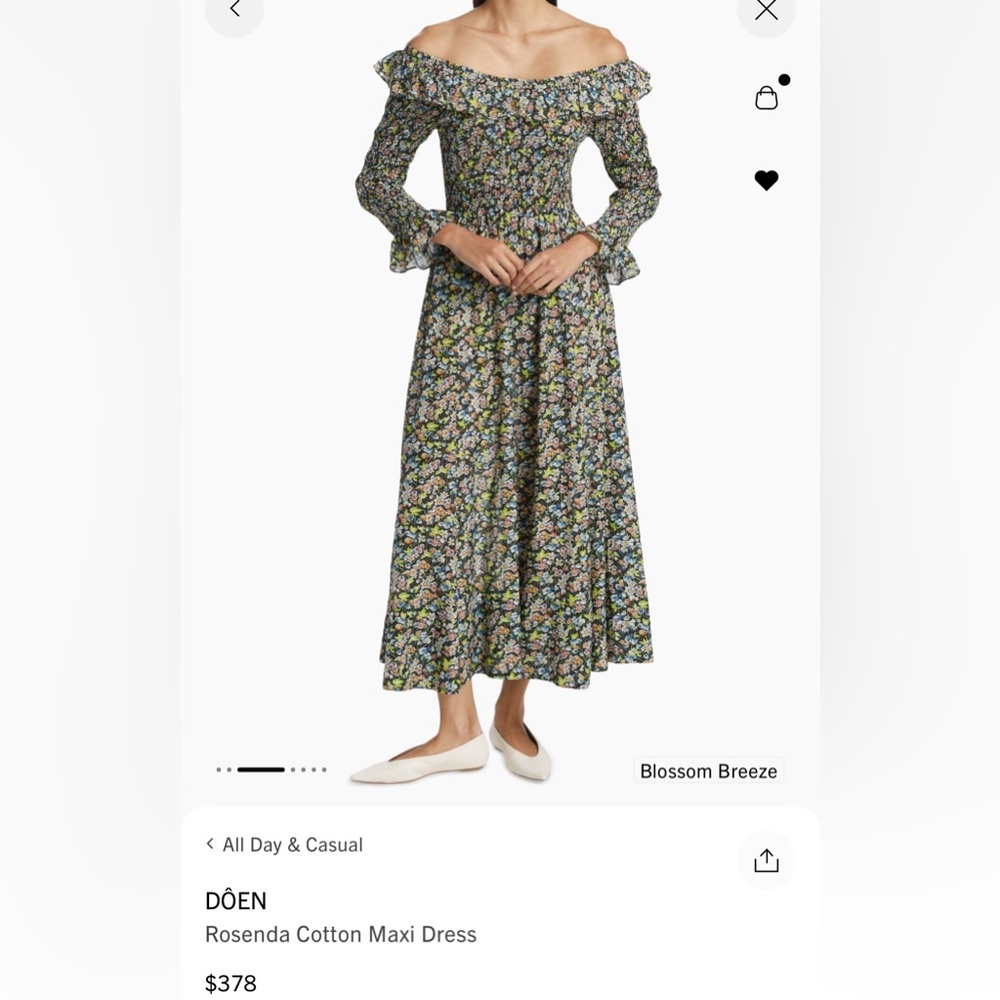 DÔEN
Rosenda Cotton Maxi Dress